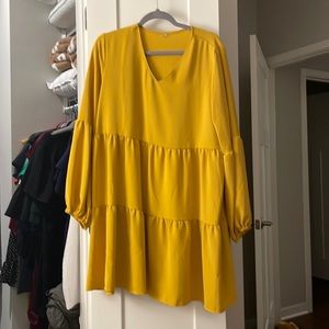 Yellow dress